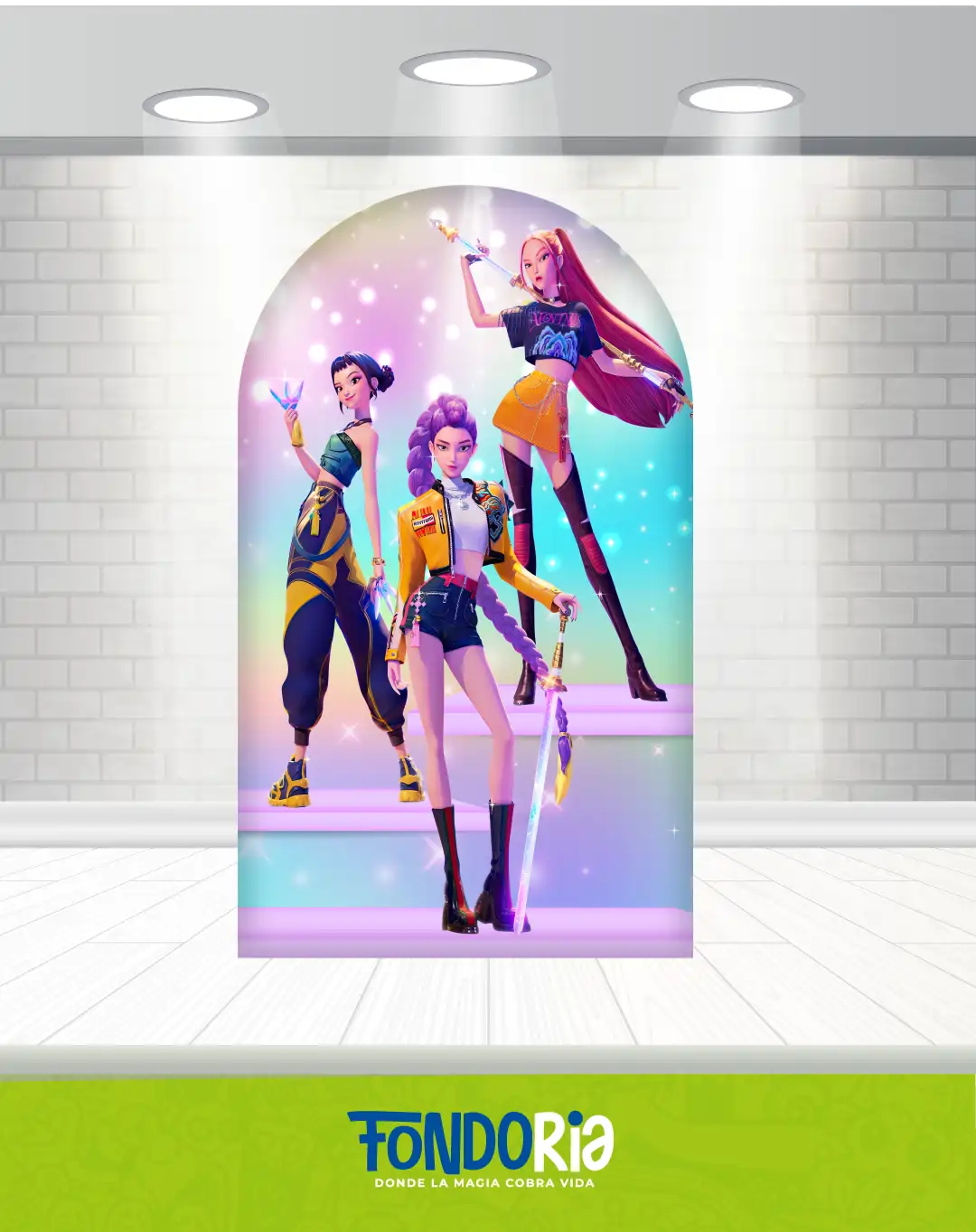 Fondo Curva Guerreras KPOP