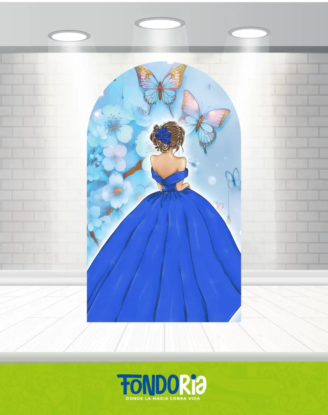 Fondo Curva Quinceañera