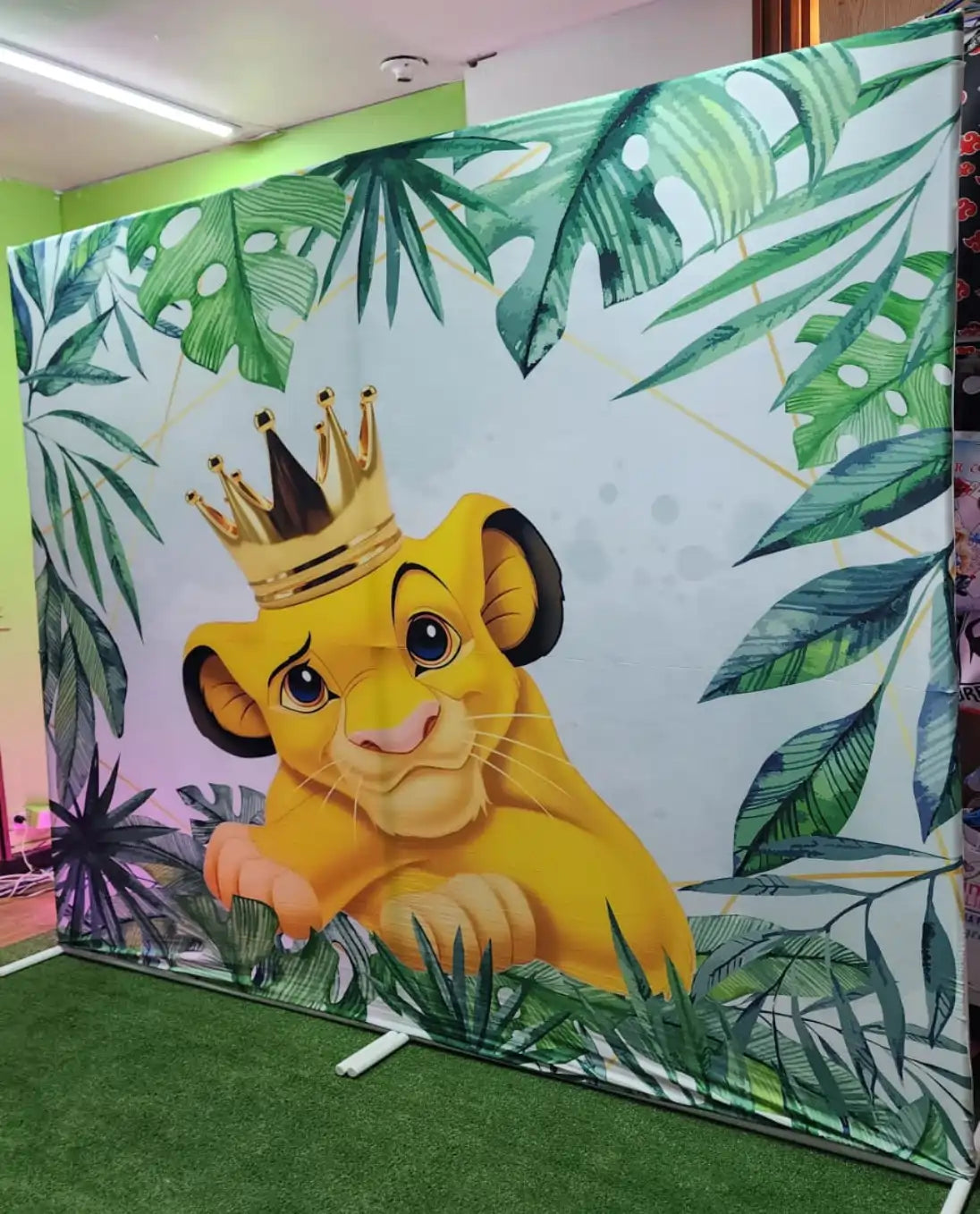 Fondo Cuadrado Rey León 2