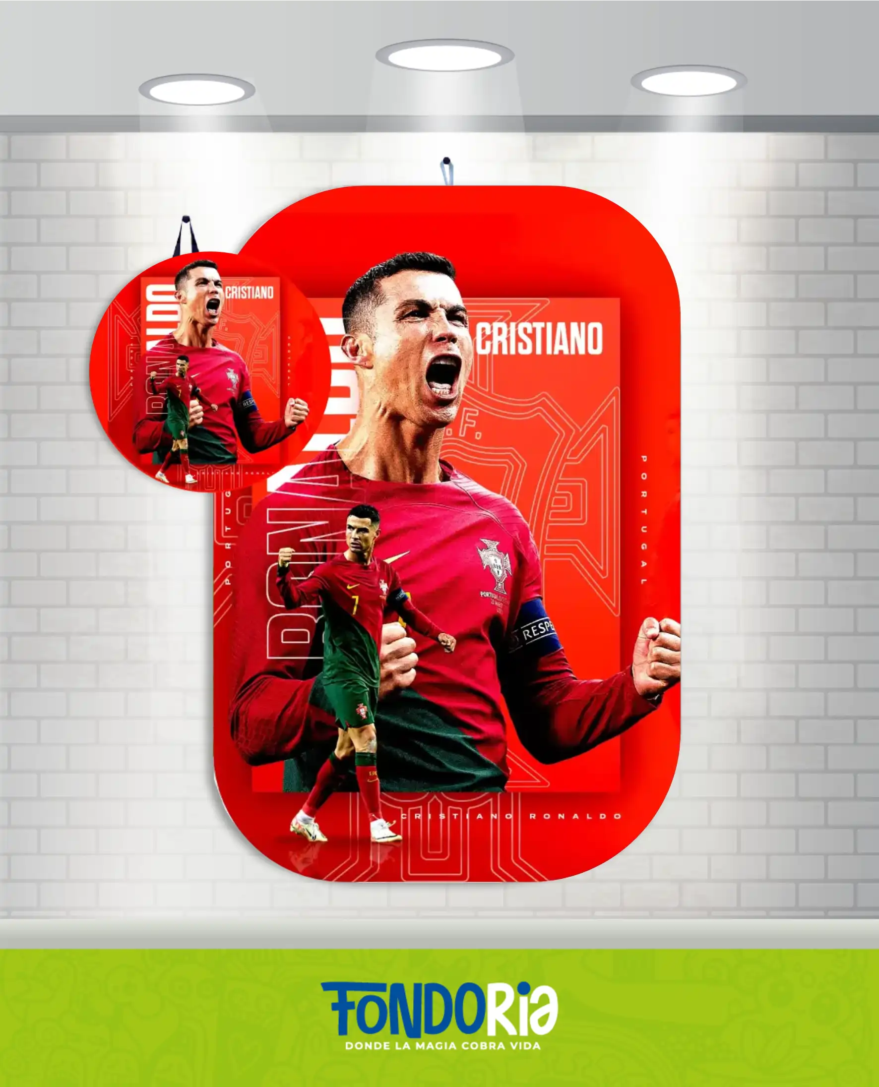 Abrefácil Ovalado Ronaldo CR7